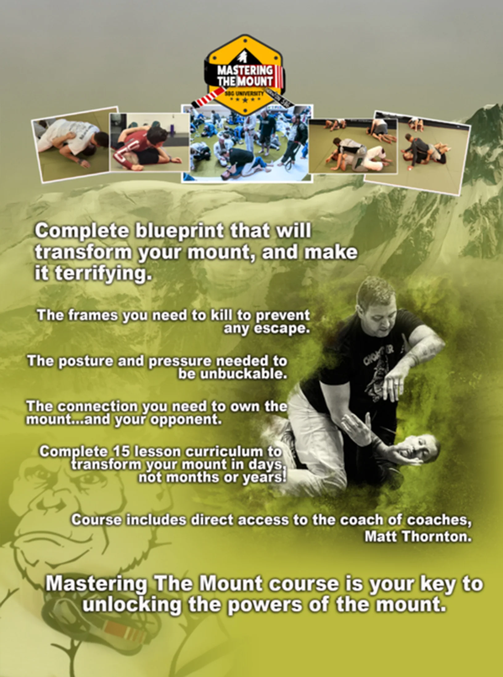 Mastering The Mount by Matt Thornton - Image 2
